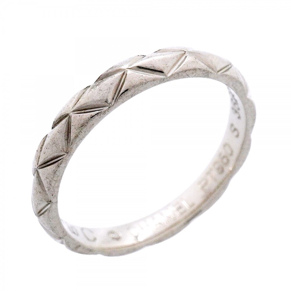 CHANEL Authentic Silver Ring